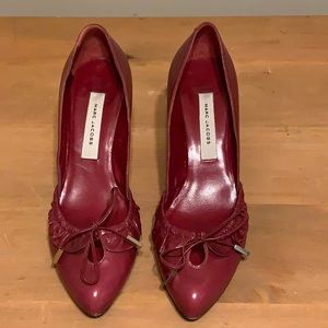 Marc Jacobs burgundy leather pumps. Size 6.5